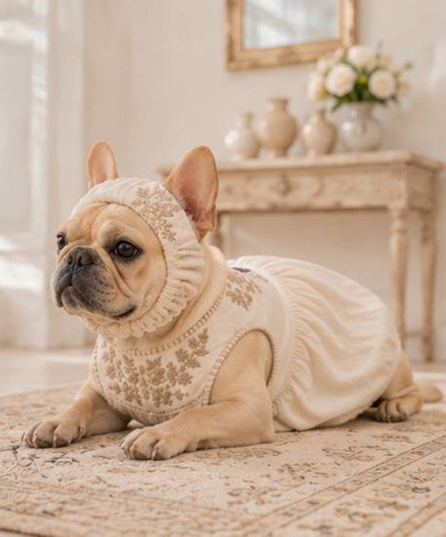 Flower Embroidary BAND◇RIO STYLE◇-dog resort wear-