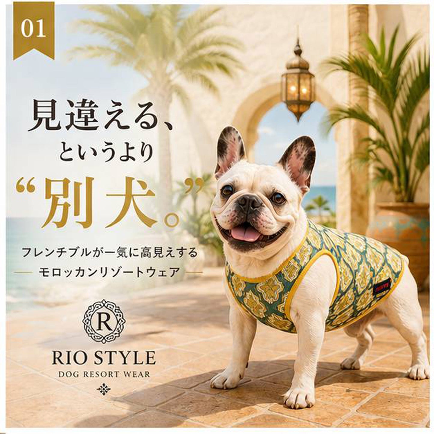 Oriental Resort Tank ◇RIO STYLE◇-dog resort wear-