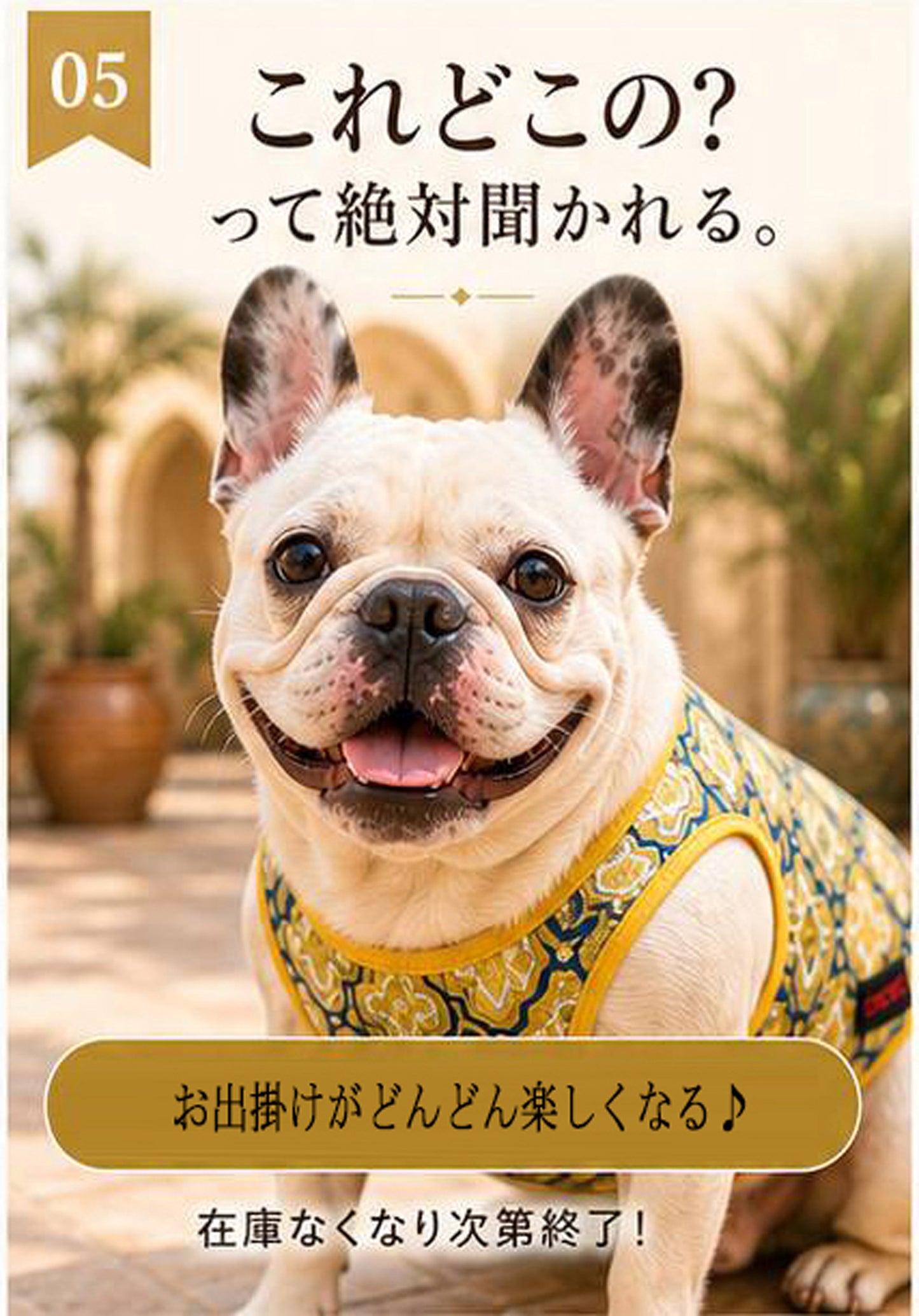 Oriental Resort Tank ◇RIO STYLE◇-dog resort wear-