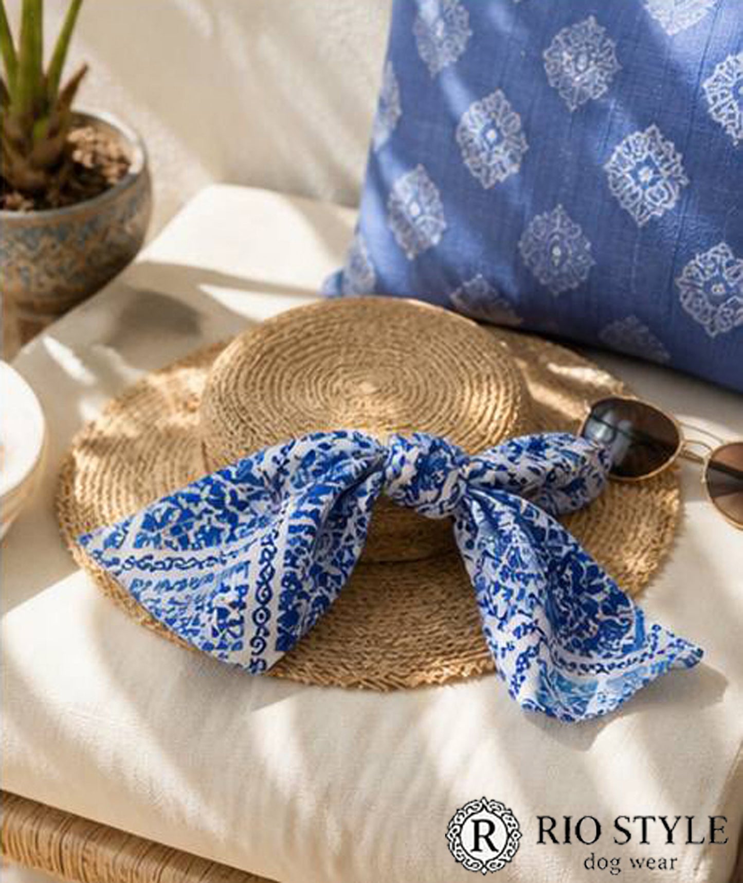 Oriental Resort Handkerchief◇RIO STYLE ◇-dog resort wear-