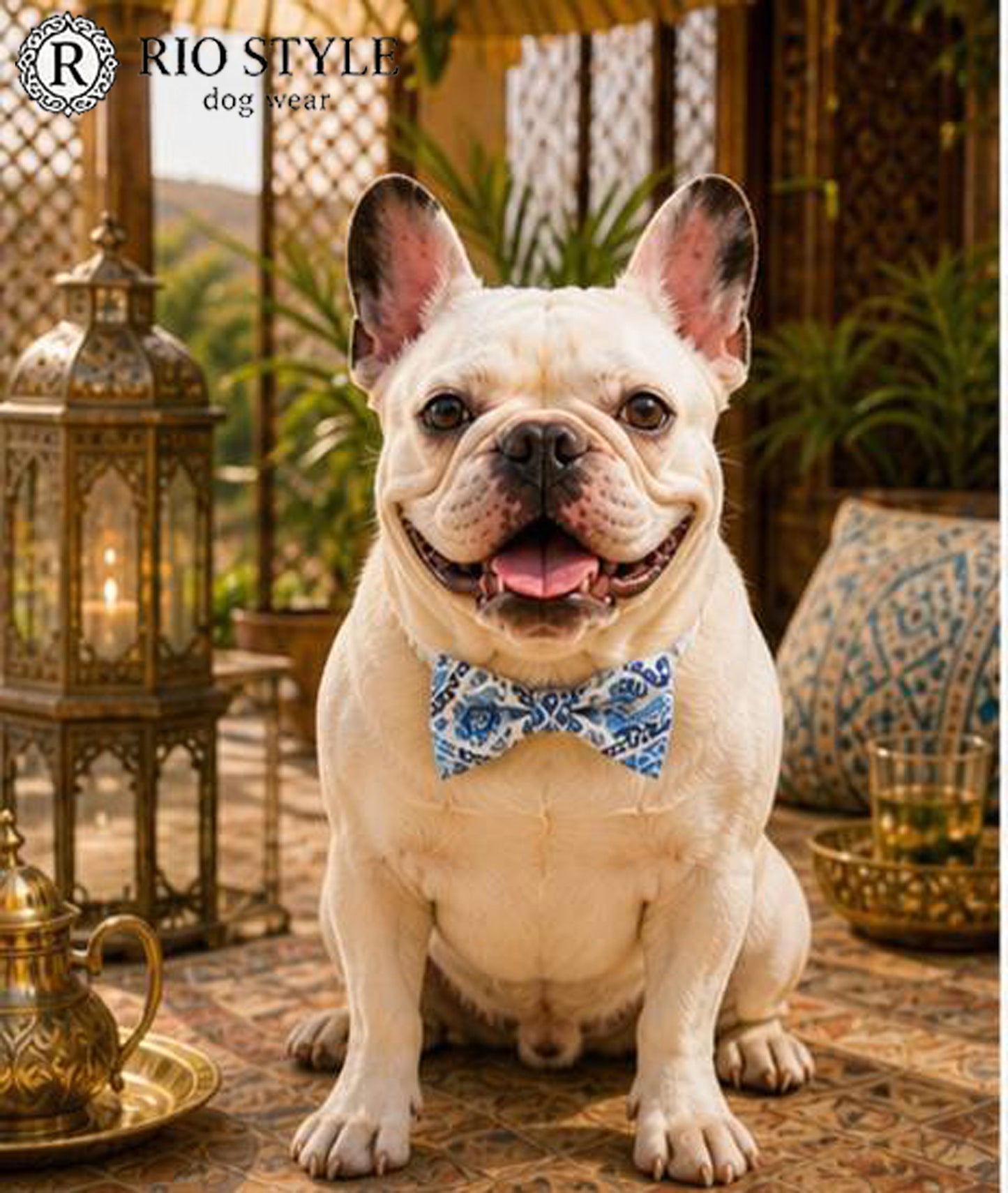 Oriental Resort Bow Tie◇RIO STYLE ◇-dog resort wear-