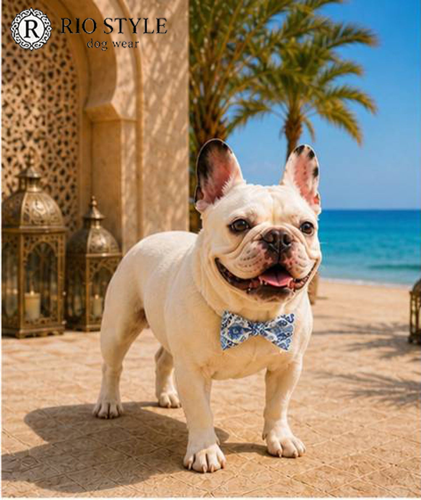 Oriental Resort Bow Tie◇RIO STYLE ◇-dog resort wear-