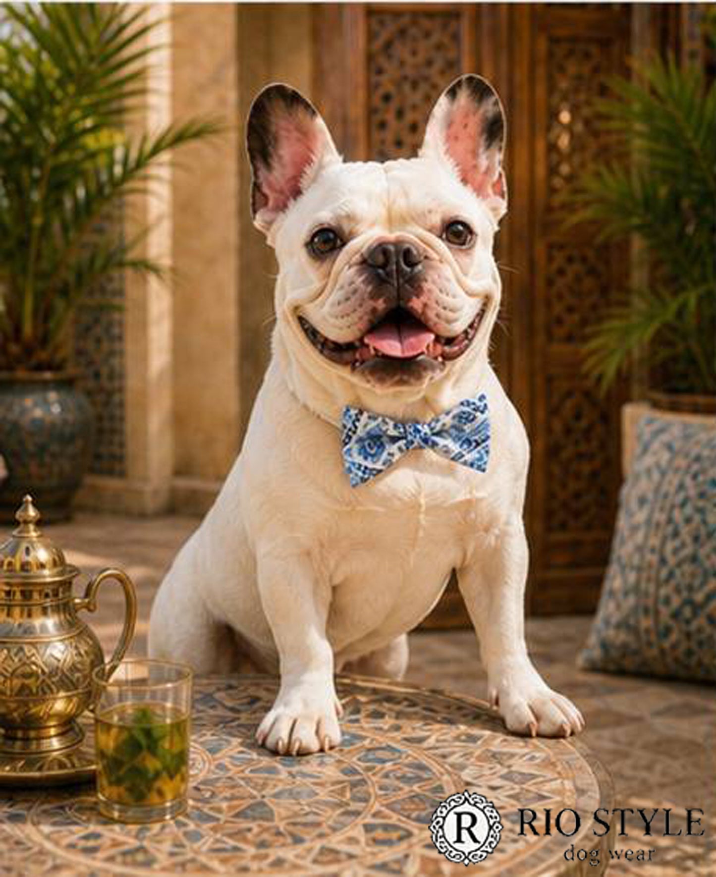 Oriental Resort Bow Tie◇RIO STYLE ◇-dog resort wear-