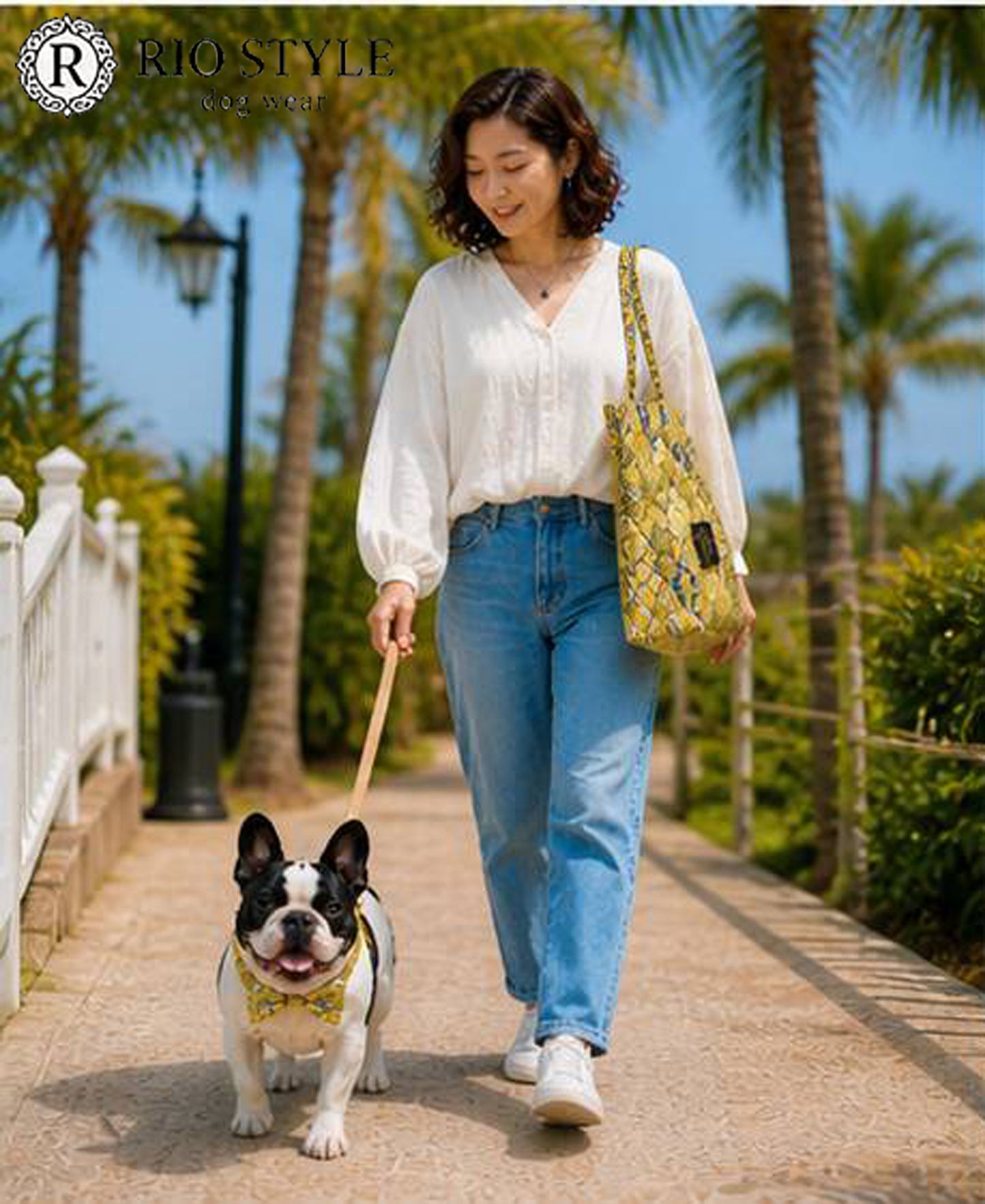 Oriental Resort Bow Tie◇RIO STYLE ◇-dog resort wear-