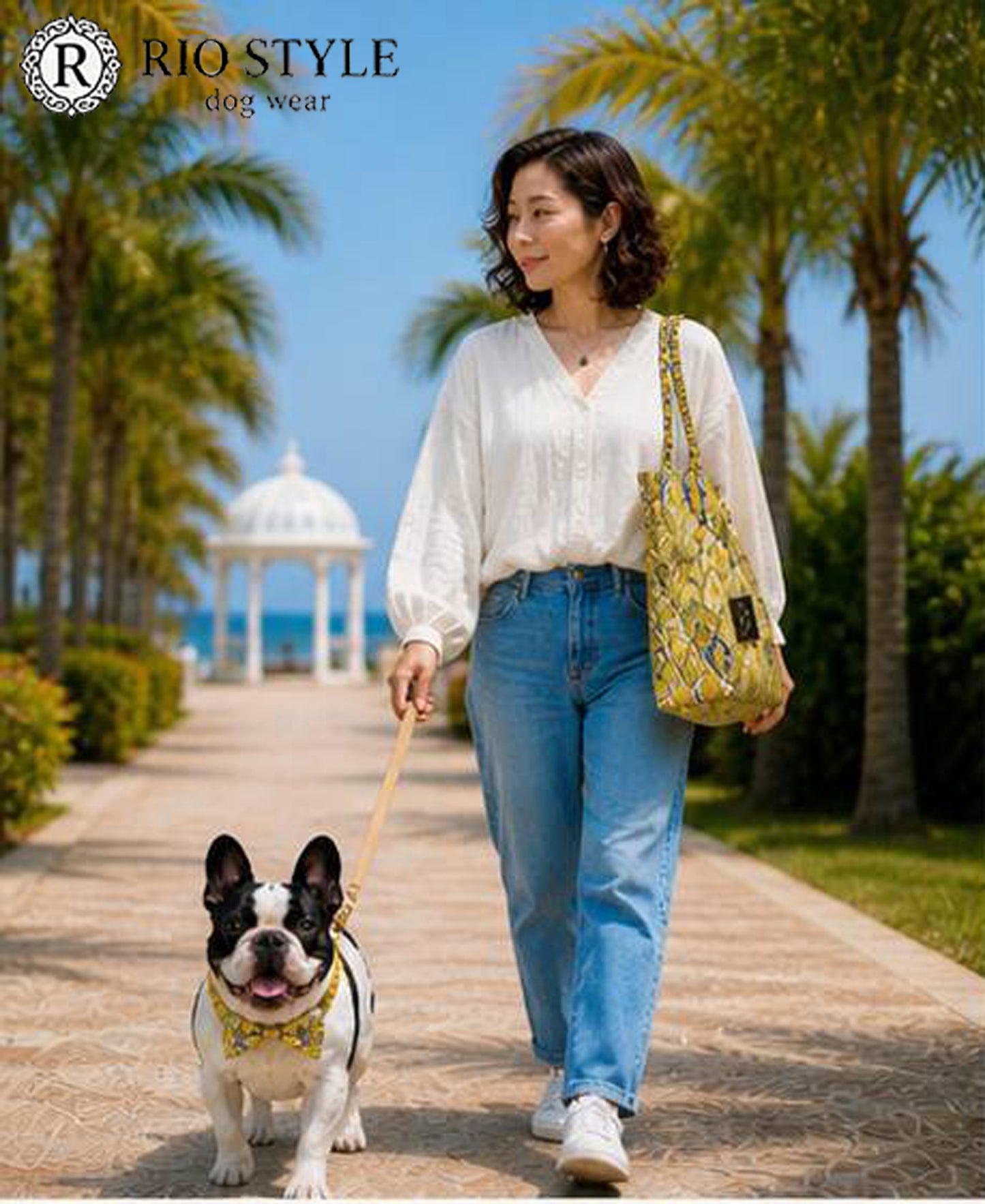 Oriental Resort Bow Tie◇RIO STYLE ◇-dog resort wear-