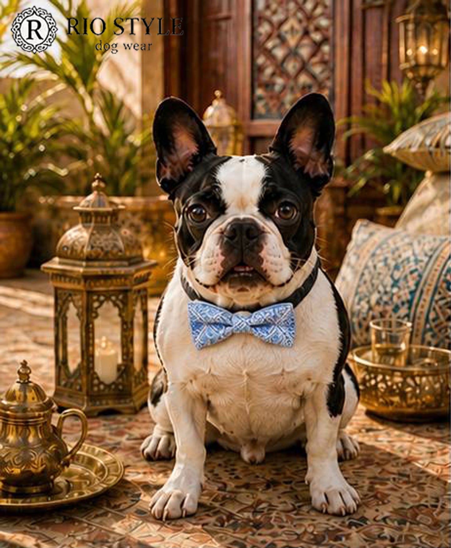 Oriental Resort Bow Tie◇RIO STYLE ◇-dog resort wear-