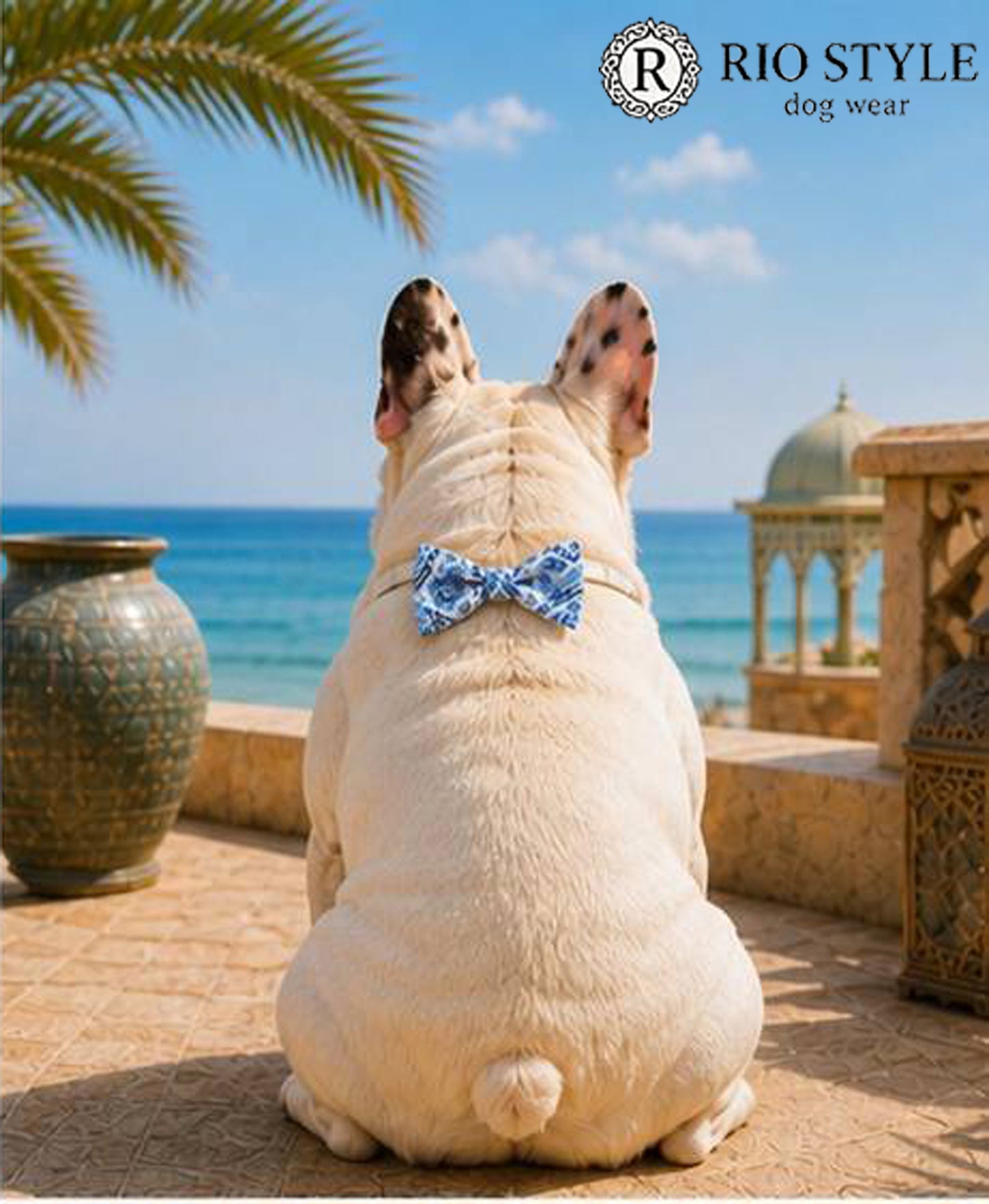 Oriental Resort Bow Tie◇RIO STYLE ◇-dog resort wear-