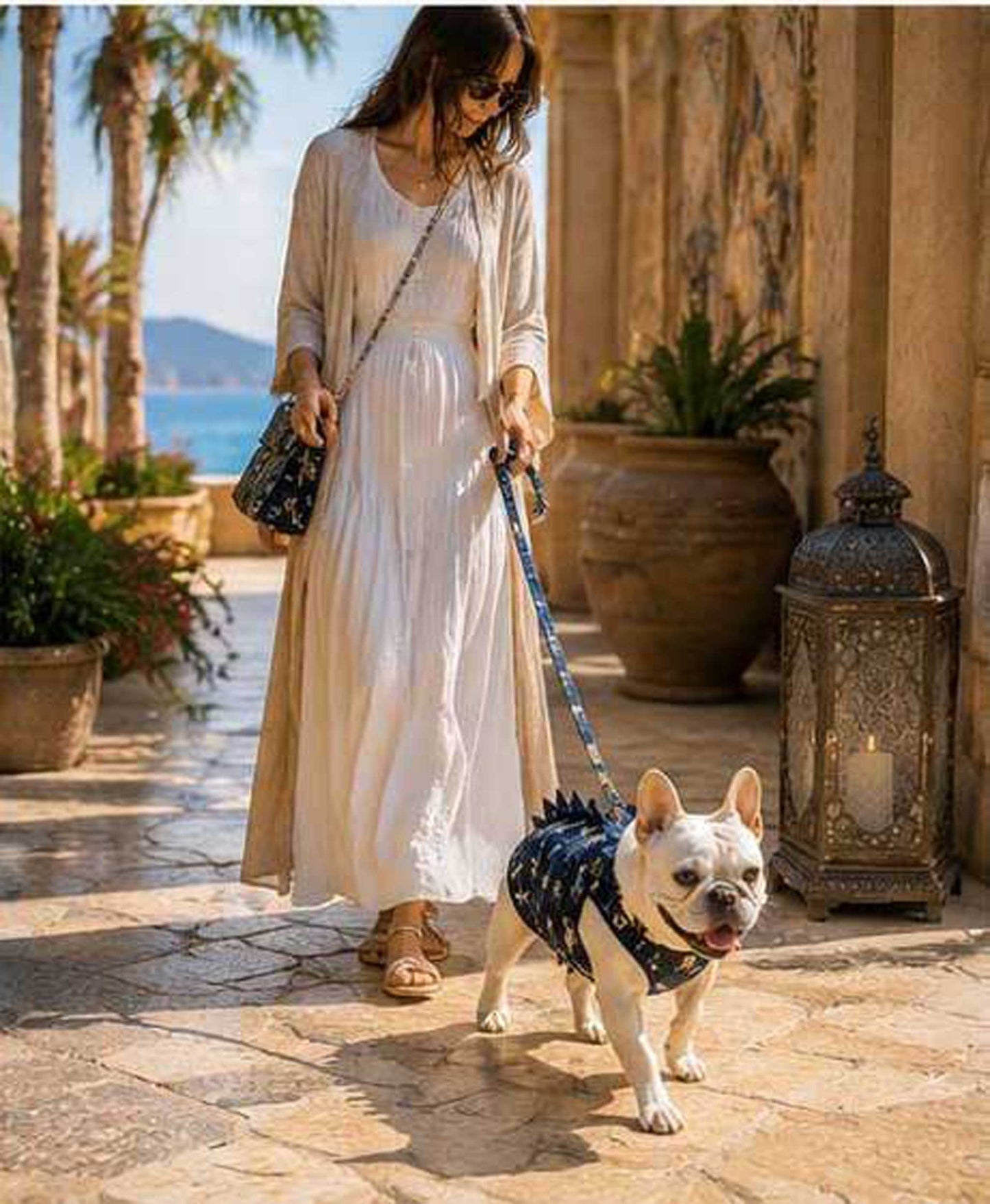 Cute KAIJU Print TOPS◇RIO STYLE◇-dog resort wear-