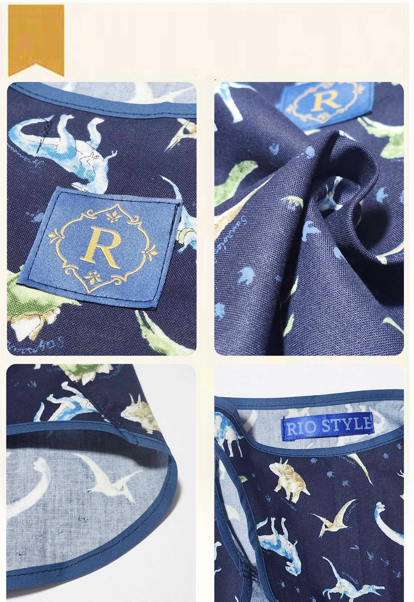 Cute KAIJU Print TOPS◇RIO STYLE◇-dog resort wear-