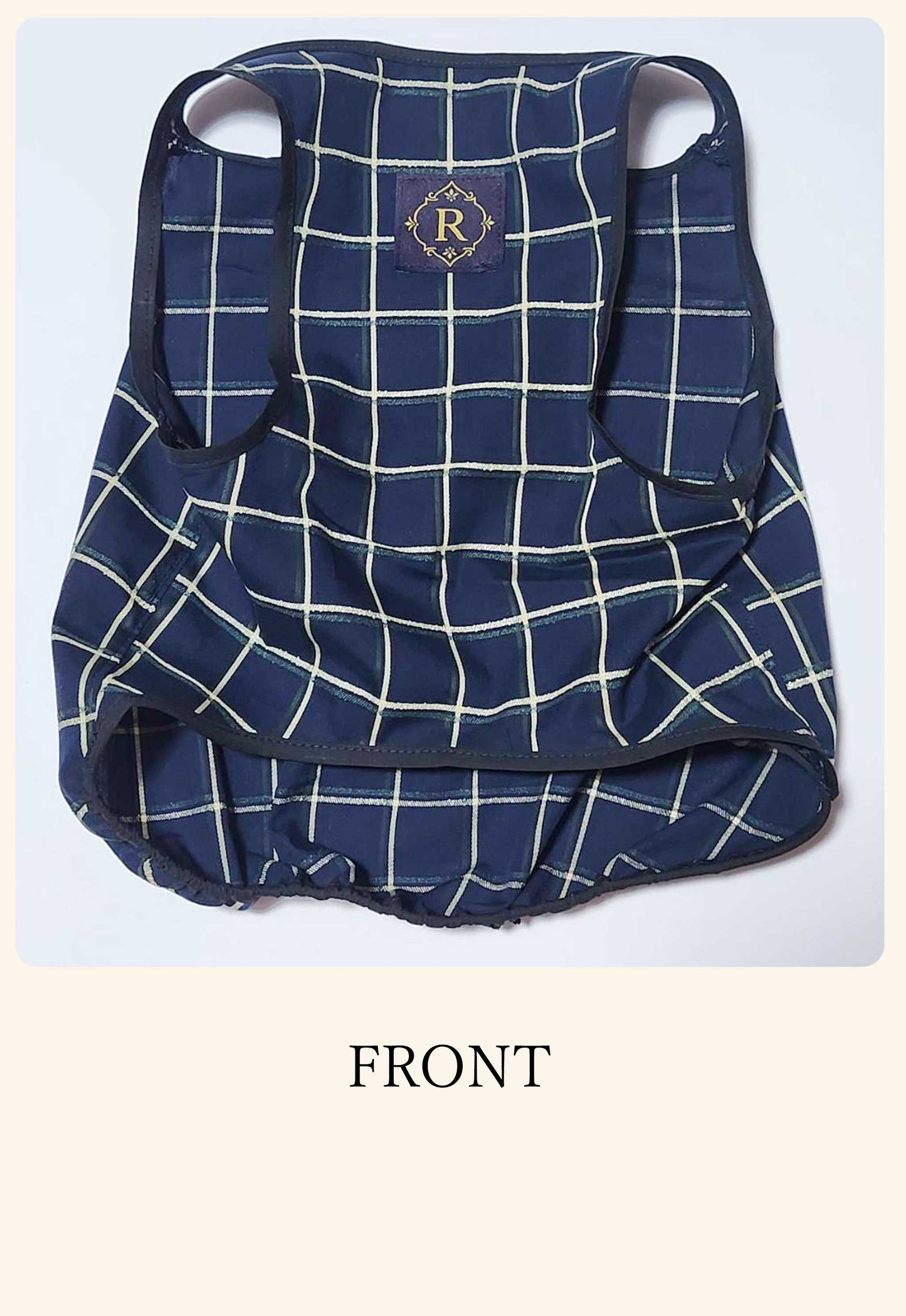 Windowpane check Traditional Tops◇RIO STYLE◇-dog resort wear-