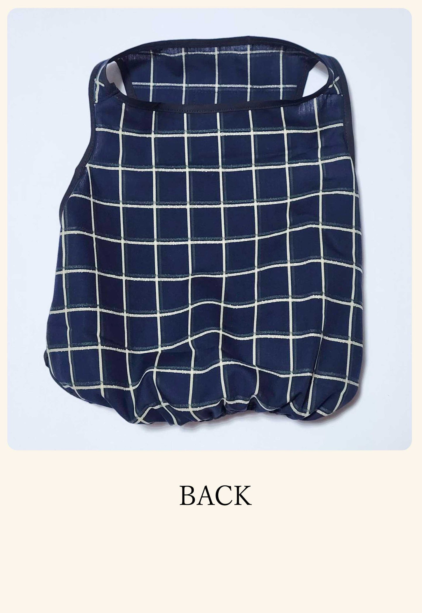 Windowpane check Traditional Tops◇RIO STYLE◇-dog resort wear-