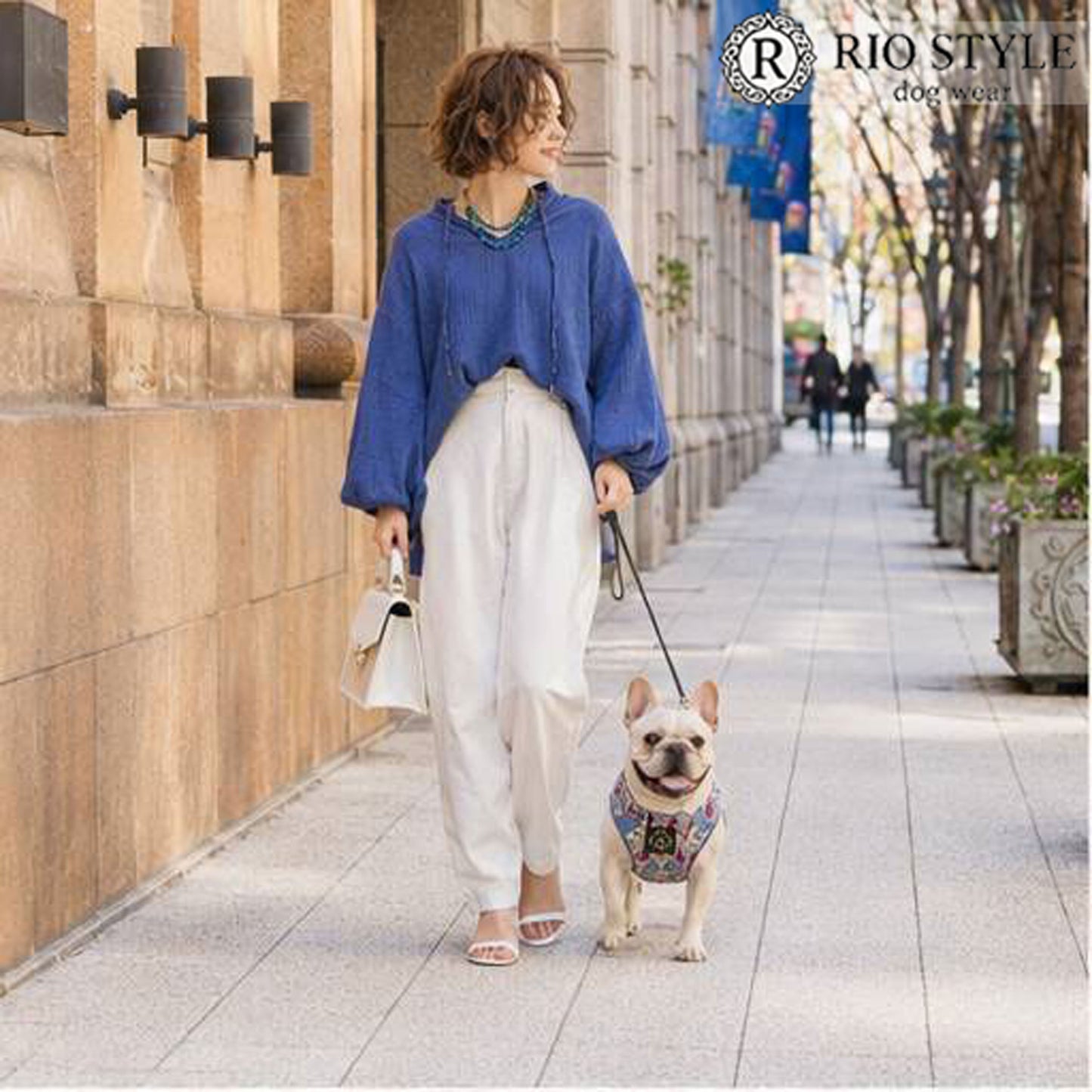 Retro Flower Tops◇RIO STYLE◇-dog resort wear-