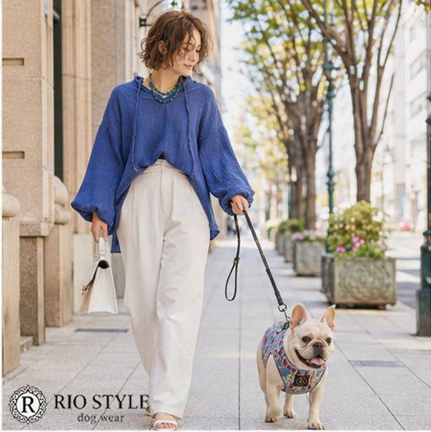 Retro Flower Tops◇RIO STYLE◇-dog resort wear-