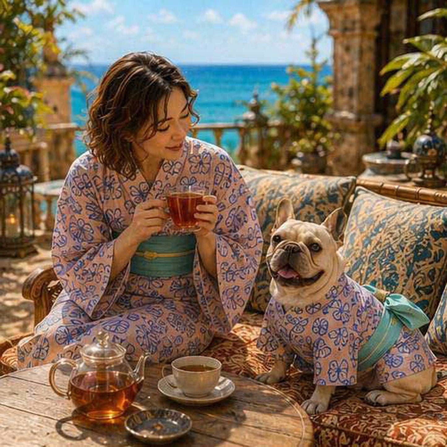 Resort Yukata ◇RIO STYLE◇ -Dog Resort Wear-