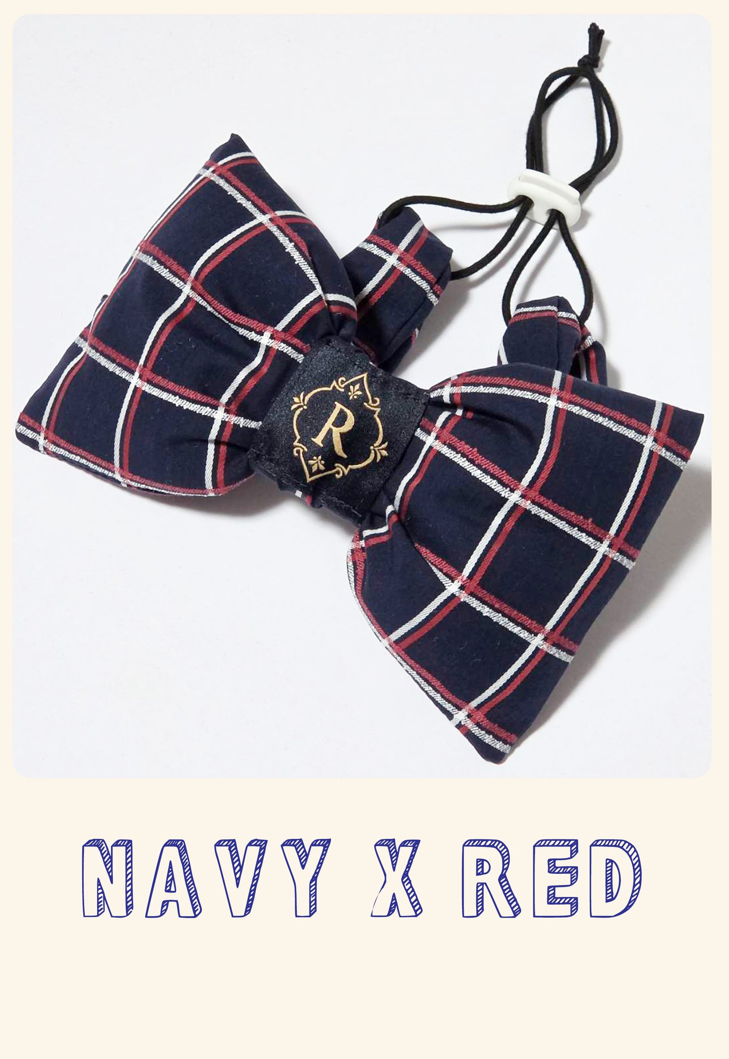 【7/24 NEW!!】Windowpane check RIBBON◇RIO STYLE◇-dog resort wear-