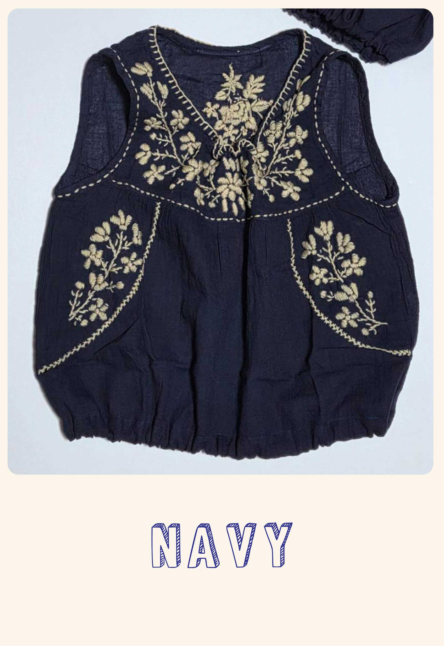 Flower Embroidary TOPS◇RIO STYLE◇-dog resort wear-