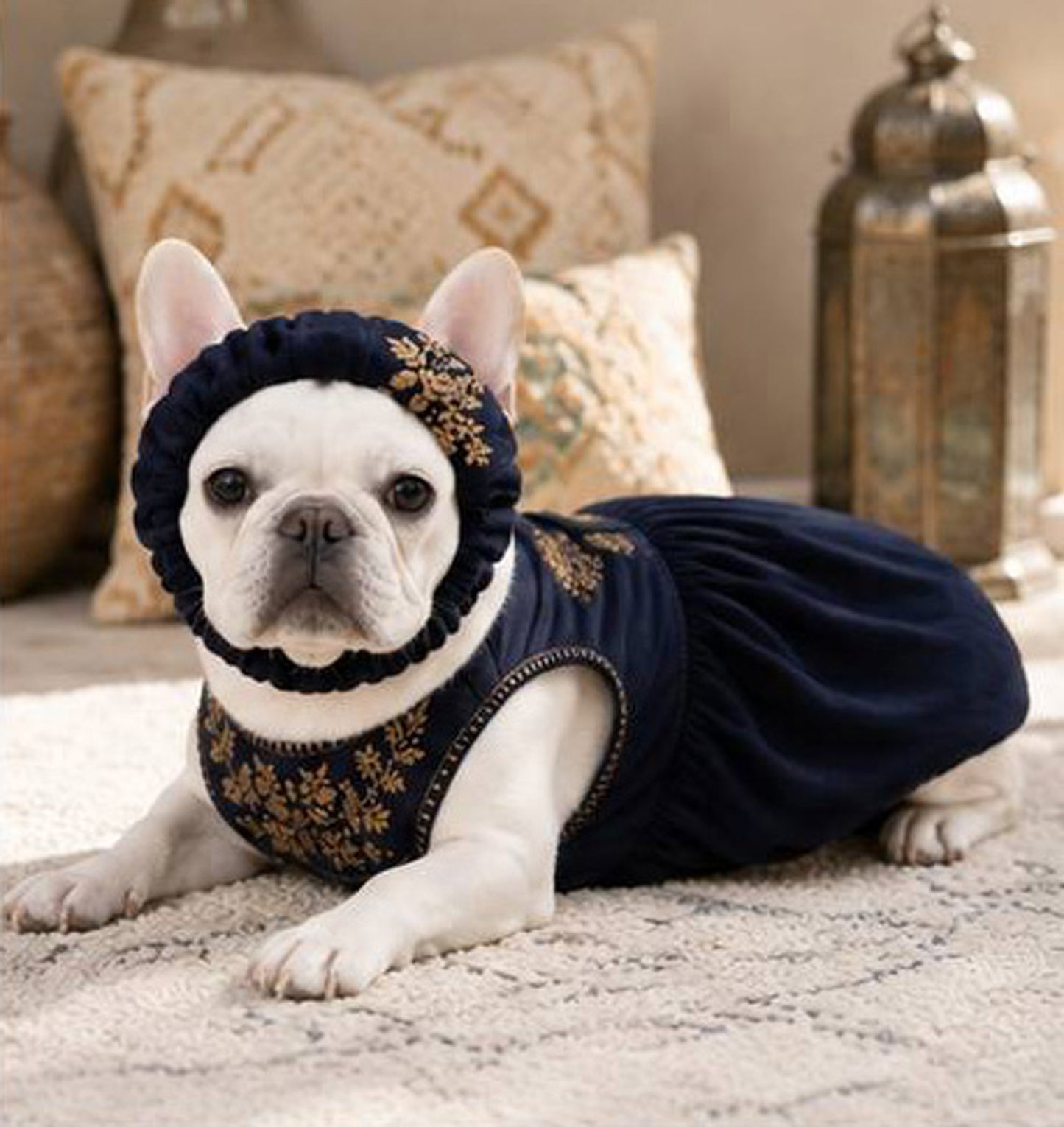 Flower Embroidary TOPS◇RIO STYLE◇-dog resort wear-