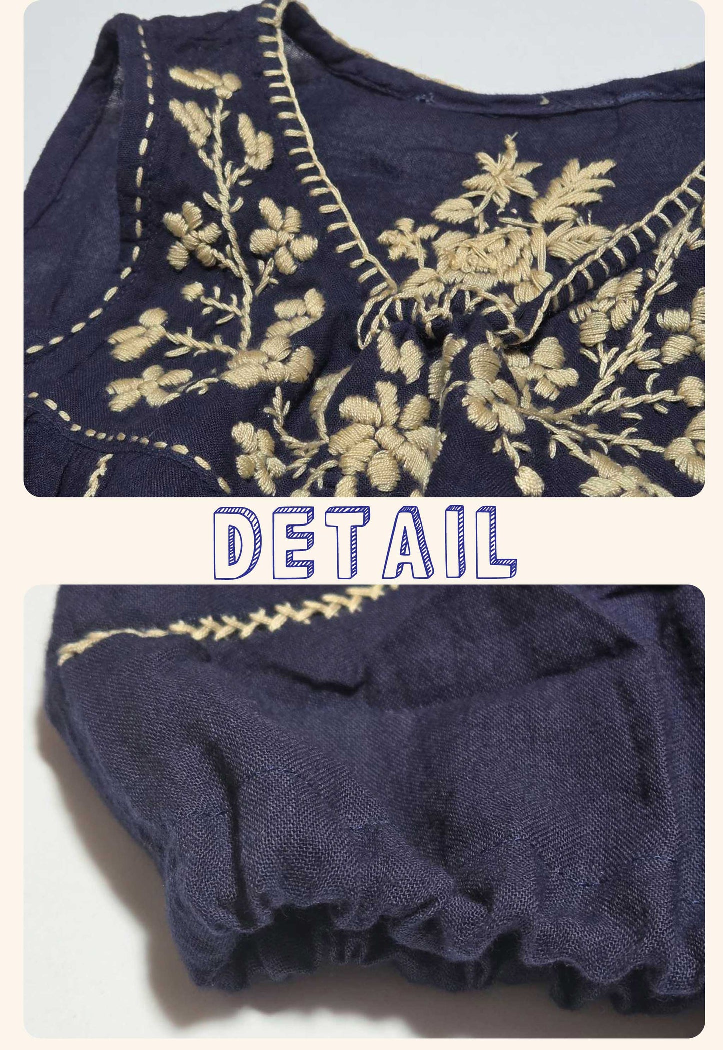 Flower Embroidary TOPS◇RIO STYLE◇-dog resort wear-