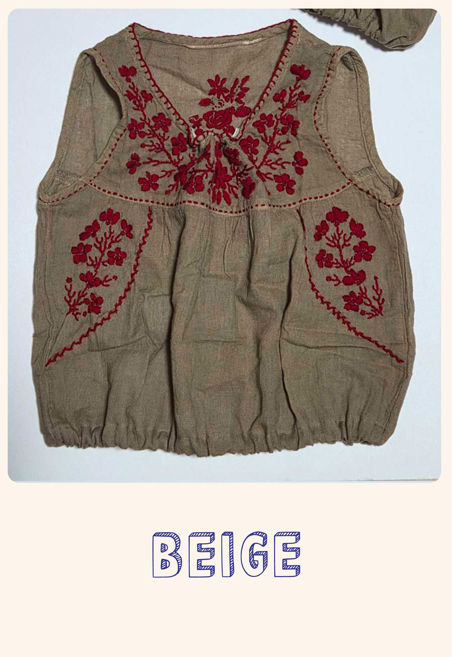 Flower Embroidary TOPS◇RIO STYLE◇-dog resort wear-