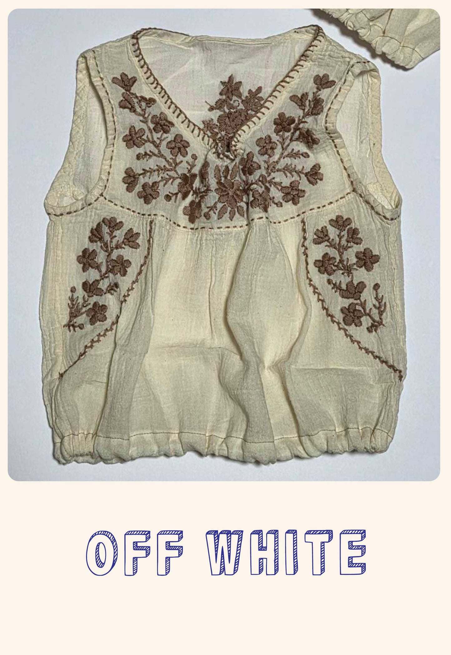 Flower Embroidary TOPS◇RIO STYLE◇-dog resort wear-