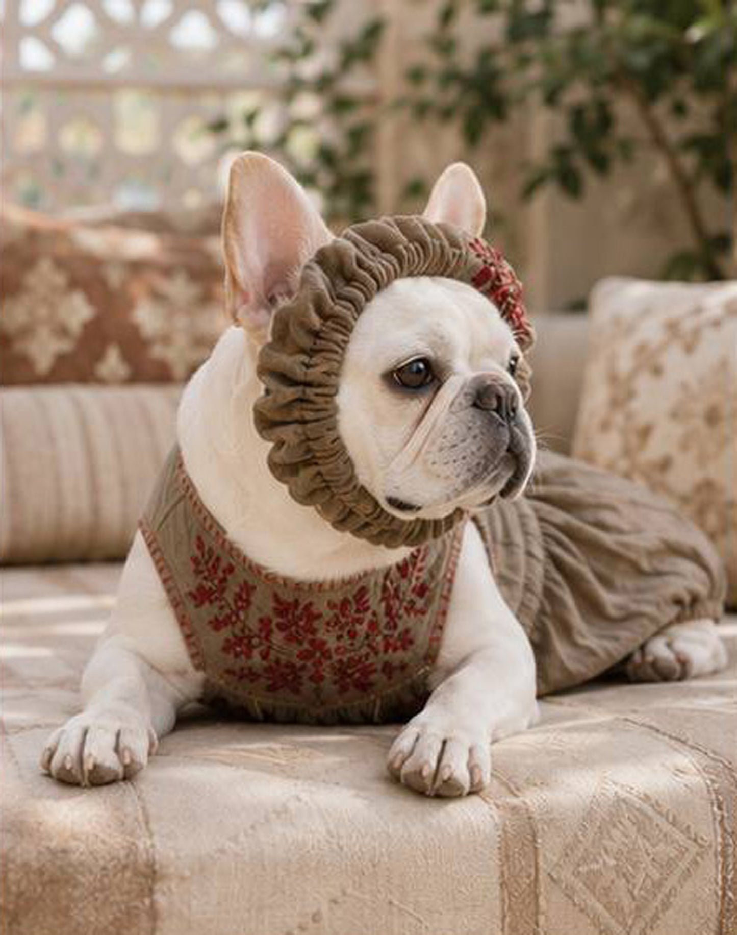 Flower Embroidary BAND◇RIO STYLE◇-dog resort wear-