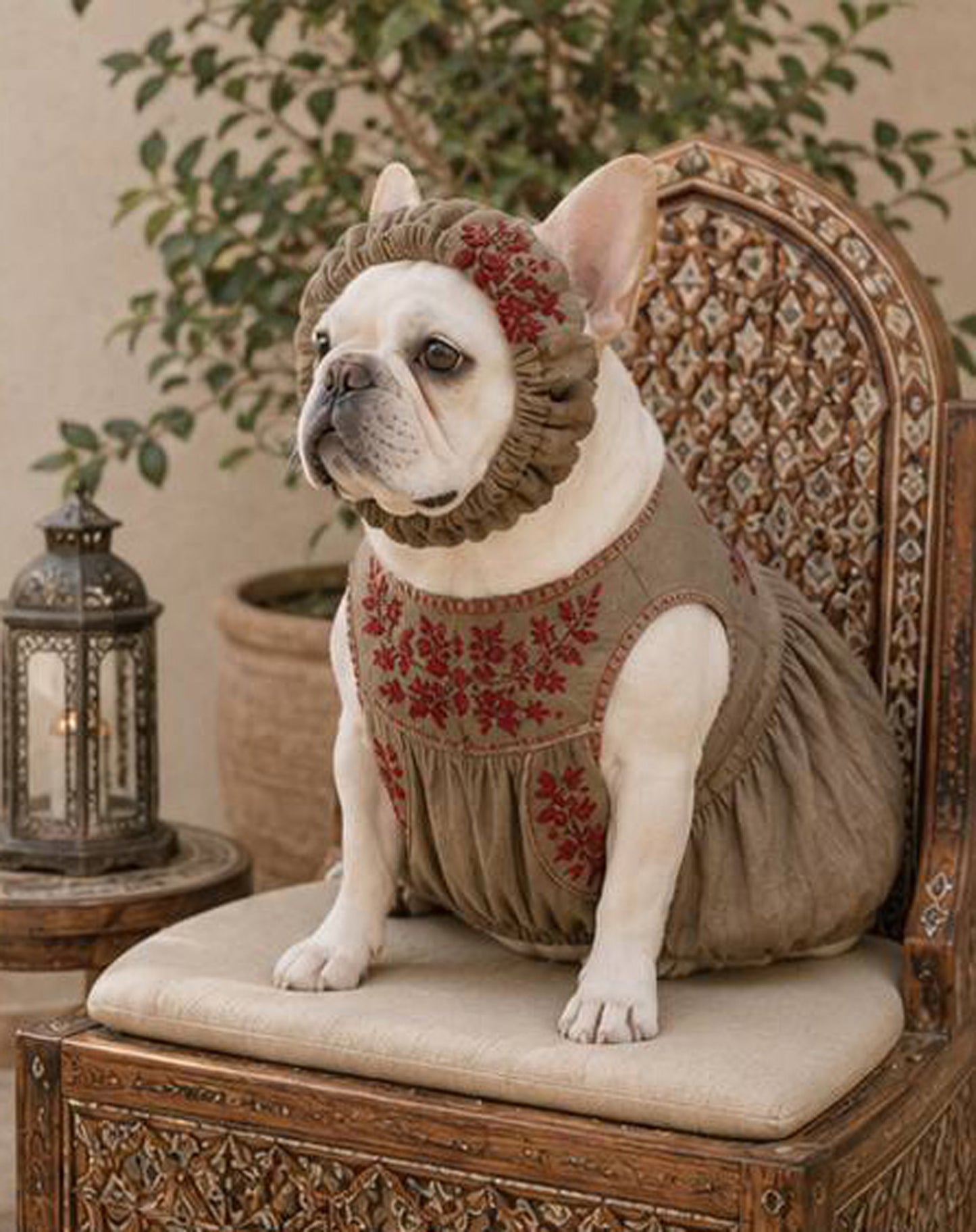 Flower Embroidary BAND◇RIO STYLE◇-dog resort wear-