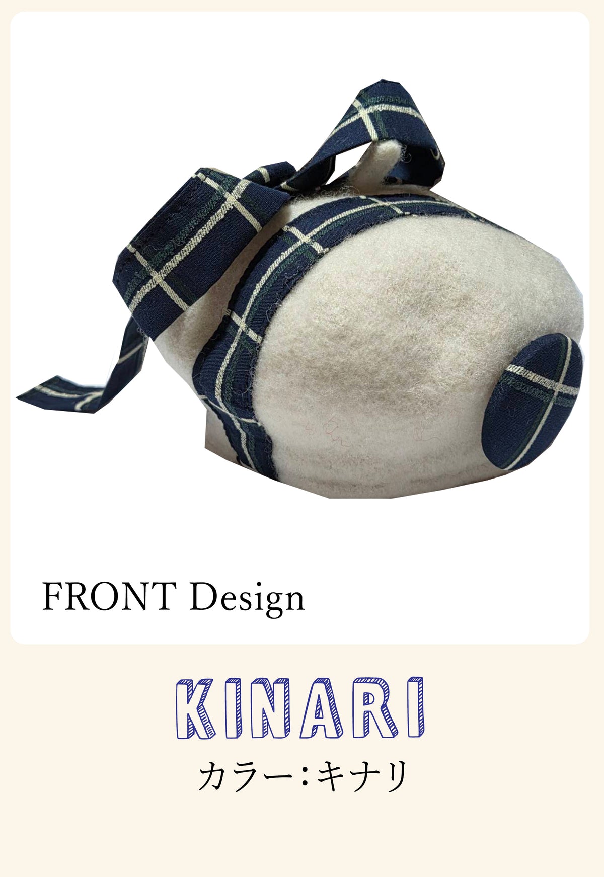 【9/28 NEW!!】WINDOWPEN CHECK RIBBON BERET HAT◇RIO STYLE◇-dog resort wear-